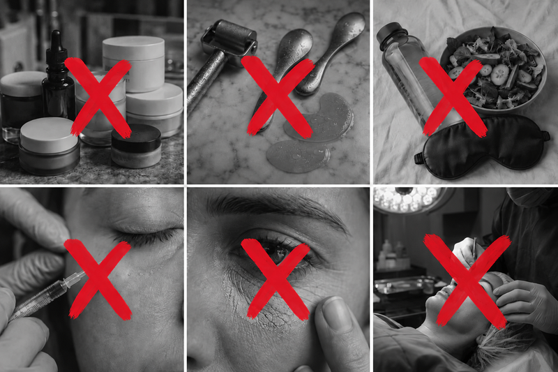 Cremes, Roller, Pads, Filler und OP – alles durchgestrichen